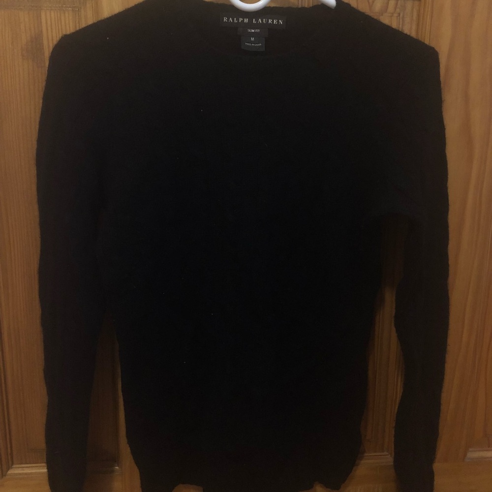 Ralph Lauren cashmere cable knit sweater size M